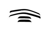 AVS 04-12 Chevy Colorado Ext. Cab Ventvisor Outside Mount Window Deflectors 4pc - Smoke - 94503