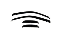 AVS 04-12 Chevy Colorado Ext. Cab Ventvisor Outside Mount Window Deflectors 4pc - Smoke - 94503