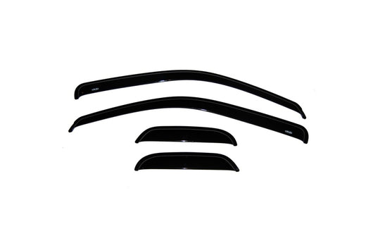 AVS 04-12 Chevy Colorado Ext. Cab Ventvisor Outside Mount Window Deflectors 4pc - Smoke - 94503
