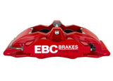 EBC Racing 92-00 BMW M3 (E36) Front Left Apollo-4 Red Caliper - BC4104RED-L