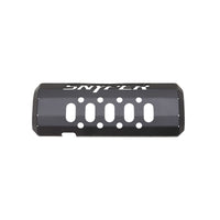 Westin/Snyper 07-17 Jeep Wrangler Muffler Skid Plate - Textured Black - 42-21045