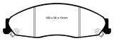 EBC 05-08 Pontiac Grand Prix 5.3 Yellowstuff Front Brake Pads - DP41841R