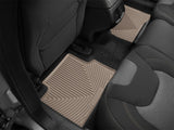 WeatherTech 14+ Jeep Cherokee Rear Rubber Mats - Tan - W317TN