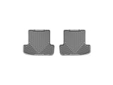 WeatherTech 10+ Mercedes-Benz E-Class Coupe Rear Rubber Mats - Grey - W166GR