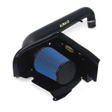 Airaid 97-06 Jeep Wrangler TJ 4.0 L CAD Intake System w/ Tube (Dry / Blue Media) - 313-158