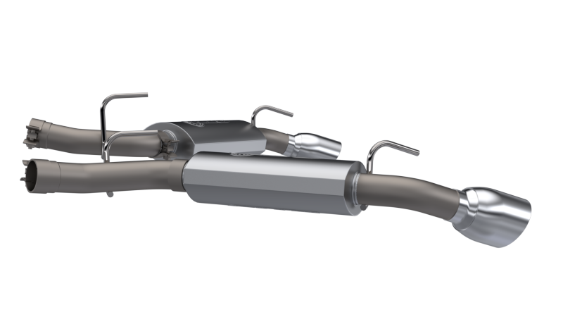 QTP 10-13 Chevrolet Camaro SS 6.2L 304SS AR3 Axle Back Exhaust w/4.5in Tips - 600110