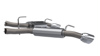 QTP 10-13 Chevrolet Camaro SS 6.2L 304SS AR3 Axle Back Exhaust w/4.5in Tips - 600110