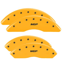 MGP 4 Caliper Covers Engraved Front & Rear MGP Red finish silver ch - 12200SMGPRD