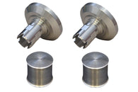 Torque Solution HKS Blow Off Valve Adapter w/ Plugs: Bmw 135 335i 535i X5 n54 ONLY - TS-N54-HKSc