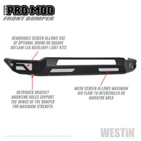 Westin  2019 Dodge Ram 1500 ( Excludes 1500 Classic & Rebel Models )  Pro-Mod Front Bumper - 58-41075