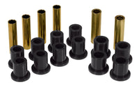 Prothane Dodge Dakota Rear Spring & Shackle Bushings - Black - 4-1007-BL