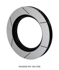 Wilwood Rotor-GT60 SPC-37-RH-BLK 15.00 x 1.50 - 12 on 9.75in - 160-13785-GTB