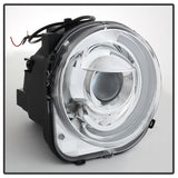 xTune 15-17 Jeep Renegade Light Bar DRL Projector Headlights -Chrome (PRO-JH-JREN-LBDRL-C) - 9039737