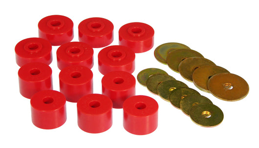 Prothane 79-87 Datsun D50 Body Mount - Red - 4-104