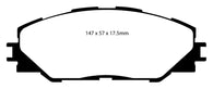 EBC 06-08 Toyota RAV 4 2.4 (3rd Row Seats) Greenstuff Front Brake Pads - DP61792