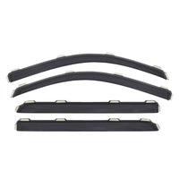 AVS 16-18 Kia Optima (Excl. Hybrid Models) Ventvisor Front & Rear Window Deflectors 4pc - Smoke - 194852
