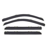 AVS 16-18 Mazda CX-3 Ventvisor In-Channel Front & Rear Window Deflectors 4pc - Smoke - 194265
