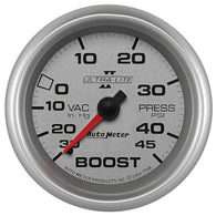 Autometer UL II 2 5/8inch 30 IN HG/45 PSI Mechanical Boost/Vacuum Gauge - 7708