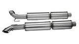 Corsa 03-10 Dodge Viper 8.3L Polished Sport Cat-Back Exhaust (3in Inlet for Use w/ Hi-Flow Conv.) - 14174
