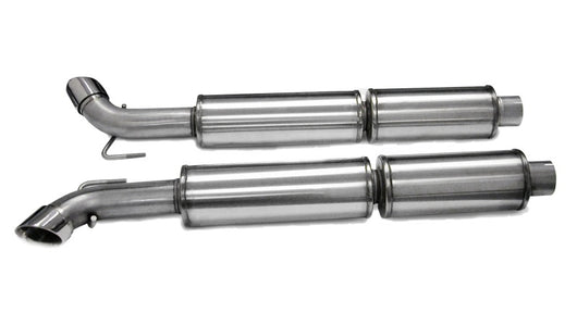 Corsa 03-10 Dodge Viper 8.3L Polished Sport Cat-Back Exhaust (3in Inlet for Use w/ Hi-Flow Conv.) - 14174