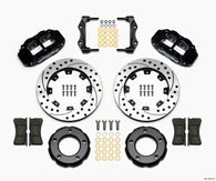 Wilwood Narrow Superlite 4R Front Kit 12.19in Drilled 82-86 Jeep CJ - 140-12613-D