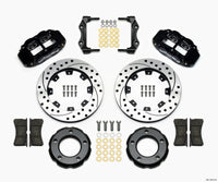 Wilwood Narrow Superlite 4R Front Kit 12.19in Drilled 82-86 Jeep CJ - 140-12613-D