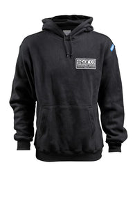 Sparco Swtshrt Hooded Heritage Blk Lr - SP03200NR3L
