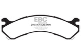EBC 01-05 Chevrolet Silverado 3500 (2WD) Greenstuff Rear Brake Pads - DP61663