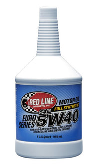 Red Line Euro-Series 5W40 Motor Oil Quart - 12404