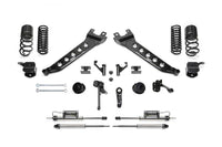 Fabtech 14-18 Ram 2500 4WD 7in Radius Arm System w/DL 2.25 Resi Shocks & Rear DL Shocks - K3156DL