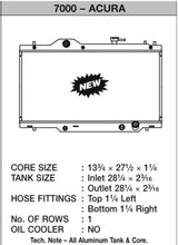 CSF 02-06 Acura RSX Radiator - 7000