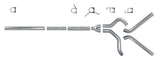 Diamond Eye KIT 4in CB MFLR RPLCMENT PIPE DUAL SS: 2004.5-2007.5 DODGE CUMMINS 600 - K4236S-RP