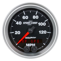 Autometer Sport-Comp II 3-3/8in 0-140MPH In-Dash Electronic GPS Programmable Speedometer - 3680
