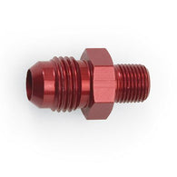 Russell Performance -6 AN MALE X 1/8in NPT MALE 45 DEG (Red) - 660104