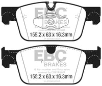 EBC 2017+ Volvo S90 2.0L Turbo Greenstuff Front Brake Pads - DP22305