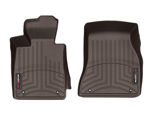 WeatherTech 2017+ BMW 5-Series Front FloorLiner - Cocoa (xDrive Only - Does Not Fit RWD) - 4710891