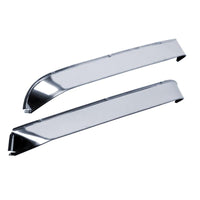 AVS 76-91 Chevy Blazer Ventshade Window Deflectors 2pc - Stainless - 12059