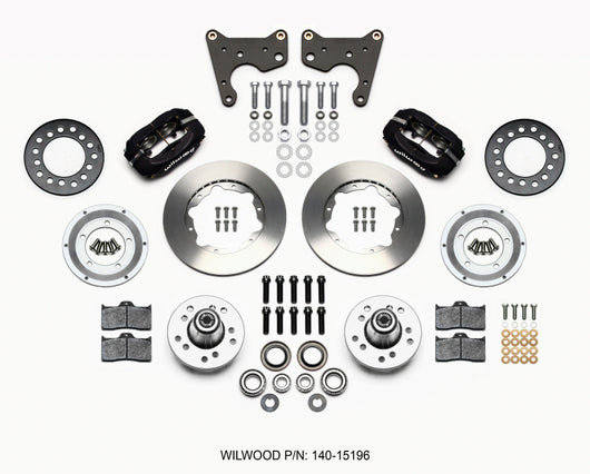 Wilwood Forged Dynalite Front Kit 11.00in 65-72 CDP C Body -Drum - 140-15196