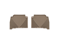 WeatherTech 08-13 Lexus LX570 Rear Rubber Mats - Tan - W127TN