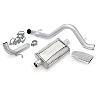 Banks Power 12-15 Jeep 3.6L Wrangler (All) - 2dr Monster Exh Sys - SS Single Exh w/ Chrome Tip - 51342