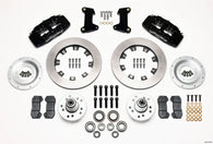 Wilwood Dynapro 6 Front Hub Kit 12.19in 74-80 Pinto/Mustang II Disc Spindle only - 140-10742