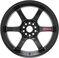 Gram Lights 57DR 18X9.5 +12 5-114.3 SEMI GLOSS BLACK (Evo) - WGIX12EH