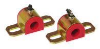 Prothane Universal Greasable Sway Bar Bushings - 18MM - Type A Bracket - Red - 19-1161