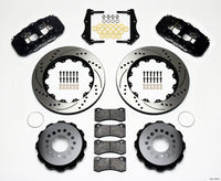 Wilwood AERO4 Rear Kit 14.25in Drilled 2006-10 Magnum/Challngr/Chrgr/300C - 140-11765-D