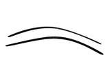 AVS 94-04 Ford Mustang Ventvisor Outside Mount Window Deflectors 2pc - Smoke - 92514