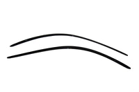 AVS 94-04 Ford Mustang Ventvisor Outside Mount Window Deflectors 2pc - Smoke - 92514
