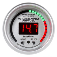 Autometer Ultra-Lite 52mm Air/Fuel Ratio Pro Plus Digital w/ Peak & Warning Gauge - 4397