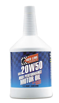 Red Line 20W50 Motor Oil Quart - 12504