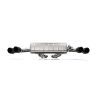 Akrapovic 2019 BMW Z4 M40i (G29) Slip-On Line (Titanium) w/Carbon Fiber Tips - S-BM/T/9H