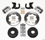 Wilwood Forged Dynalite P/S Rear Kit Polished Big Ford 2.36in Offset Currie Blank - 140-3722-P